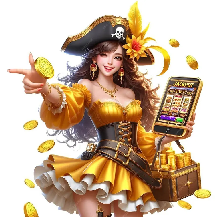 Mobile phone displaying a slot game.